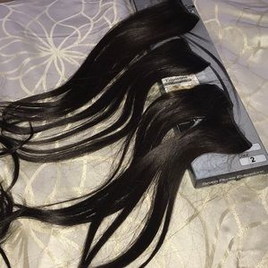 100% human hair extensions
